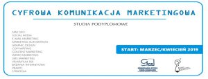 Cyfrowa komunikacja marketingowa, studia podyplomowe, Śląskie Towarzystwo Marketingowe, GWSH